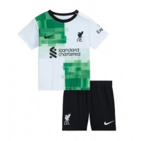 Liverpool Vonkajší Detský futbalový dres 2023-24 Krátky Rukáv (+ trenírky)